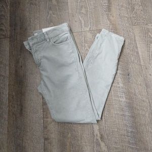 Loft modern skinny corduroy pants